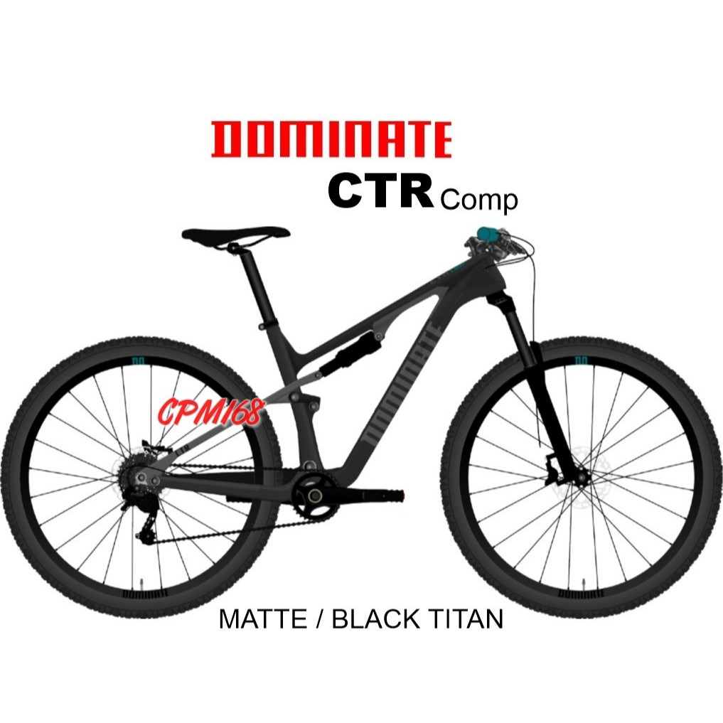 Sepeda Gunung DOMINATE CTR COMP CARBON 11 SPEED SHIMANO DEORE HYDRAULIC MTB 29 Inch