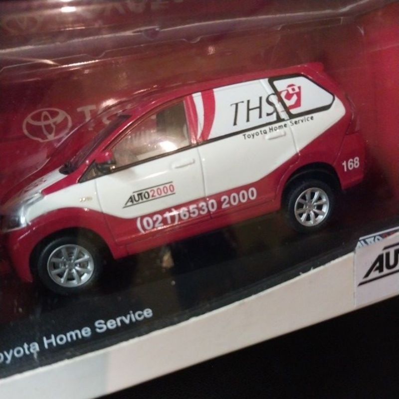 1:43 TOYOTA AVANZA VELOZ AUTO 2000,TOYOTA HOME SERVICE AUTO 2000