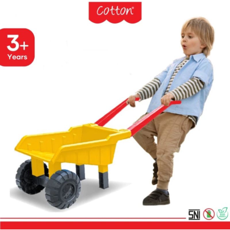 mainan anak gerobak pasir dorong / gerobak dorong