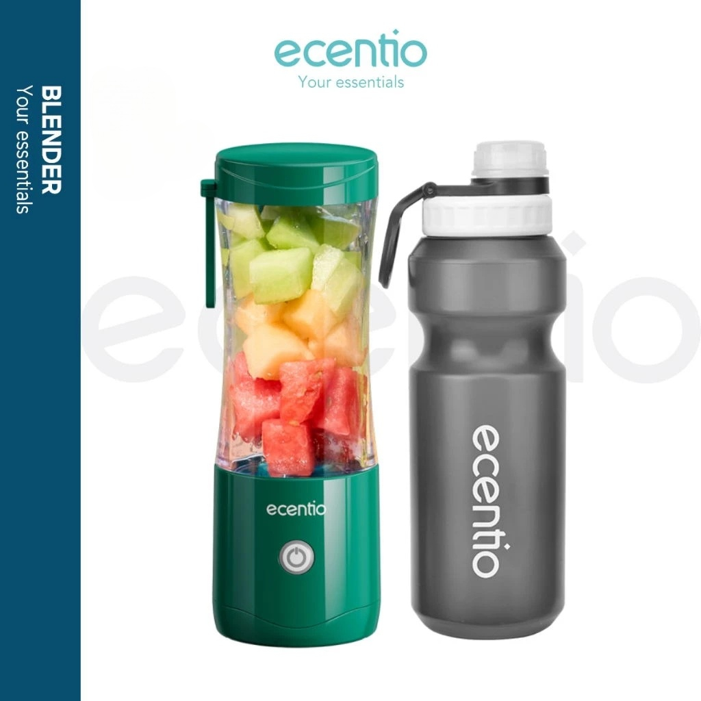 【Gratis botol 500ml】【 Live Exclusive】ecentio mini juicer portable 6 piasu blender buah blander mini 