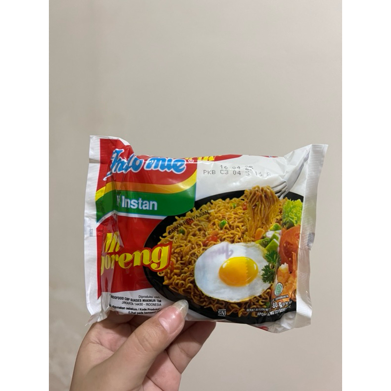 

Indomie Goreng Sumatera / Indomie Mie Instan Goreng 80gr (Dengan Cabai Bubuk)