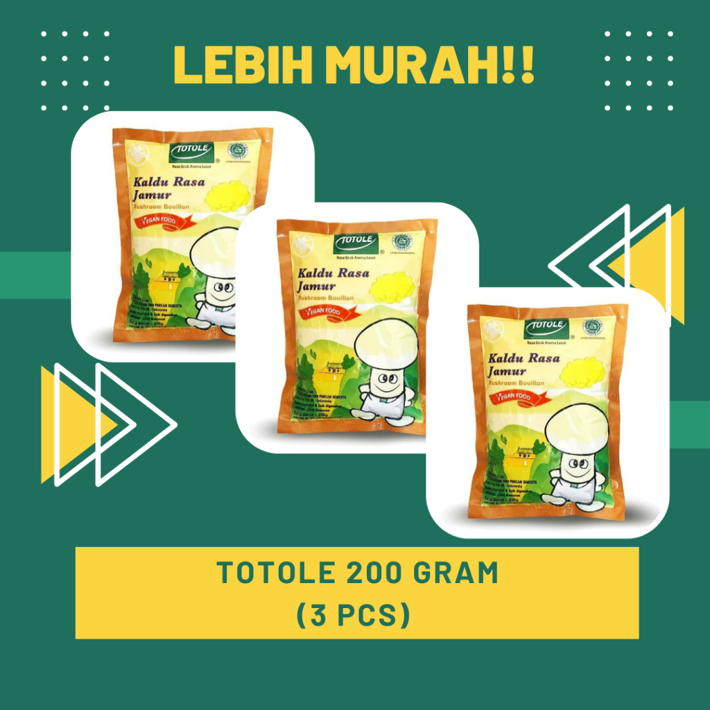

Totole Kaldu Jamur 200 gr (package 3 pcs)