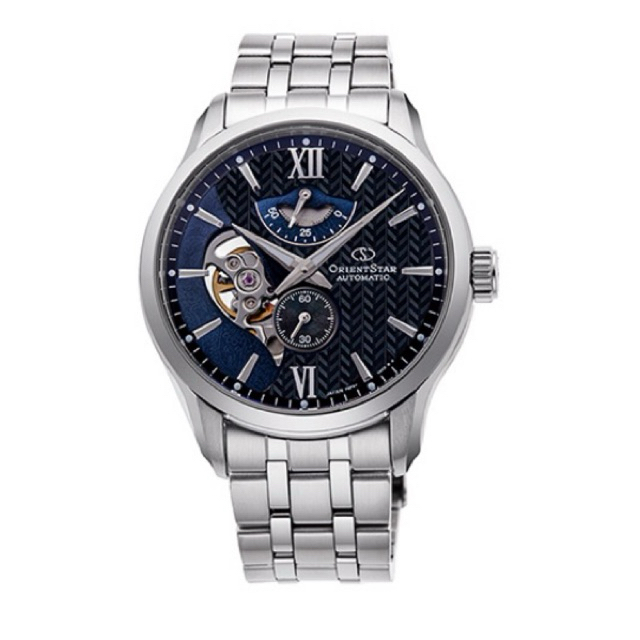 Orient Star RE-AV0B03B00B OpenHeart Jam Tangan Pria Analog Automatic Original Garansi Resmi