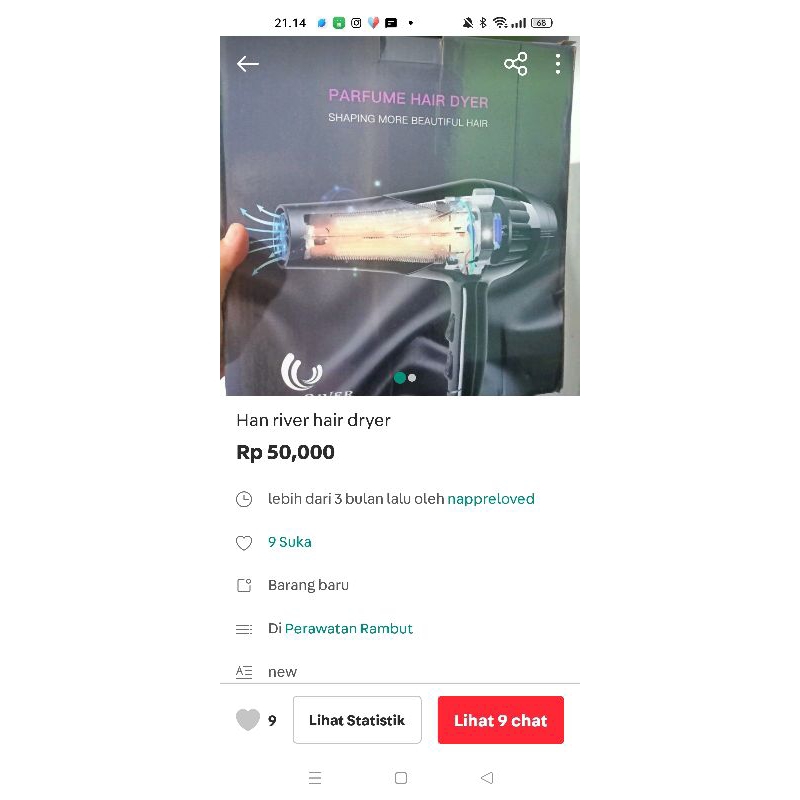 hair dryer Han river