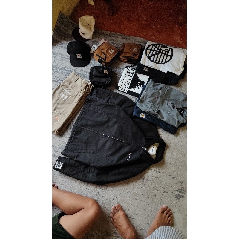 CARHARTT ESSENTIAL BAG HAMILTON BROWN