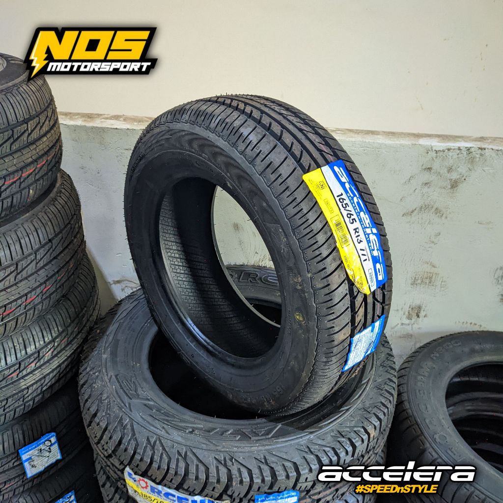 BAN MOBIL 165 65 R13 ACCELERA GAMMA BAN TUBLES RING 13 165/65 | MURAH BERKUALITAS