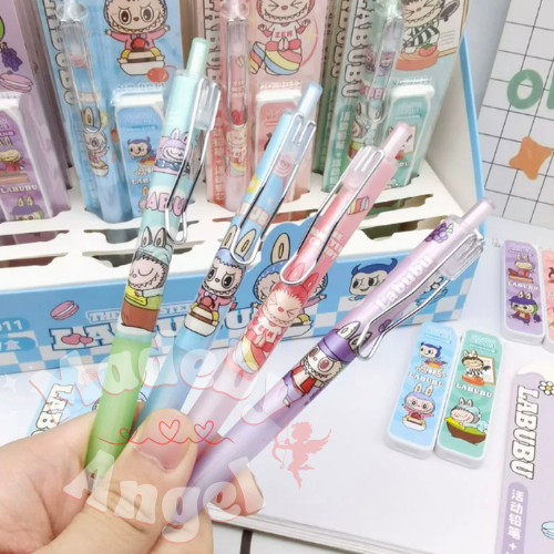 

Pulpen Misteri Blind Box The Monster Labubu / pena hitam labubu, ballpoin murah hitam karakter, alat tulis sekolah/ kantor . 0,5mm harga satuan/pcs