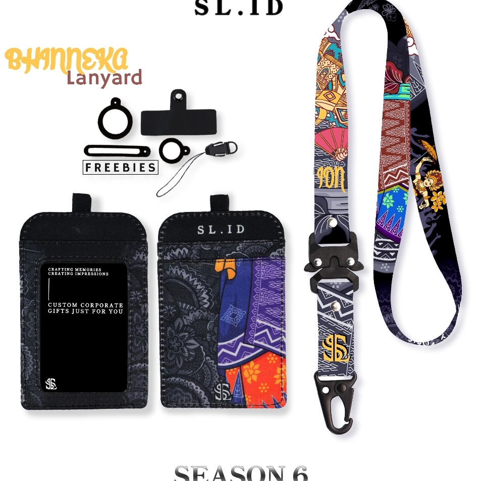 

Best Delivery SLID Lanyard Id card Holder Limited Edition 3 Month Bhineka