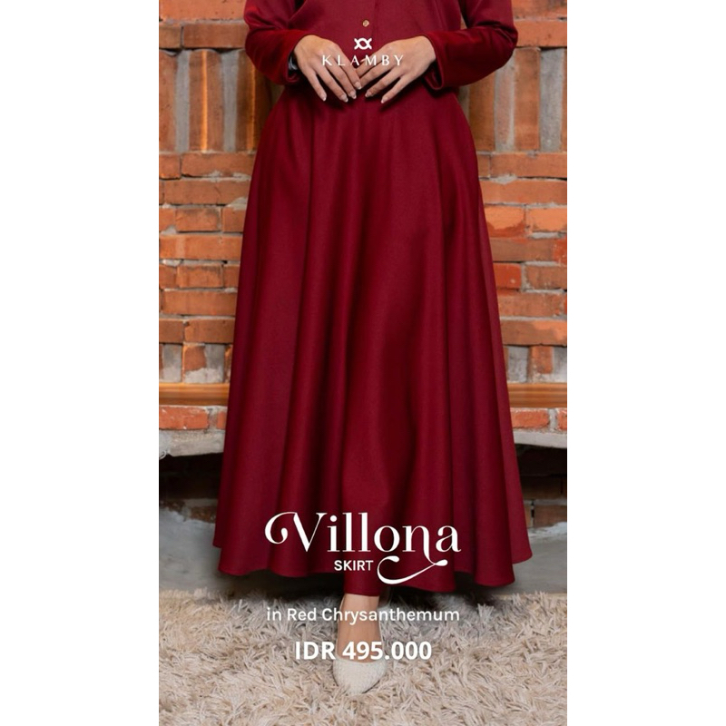 Wearing Klamby - Villona skirt