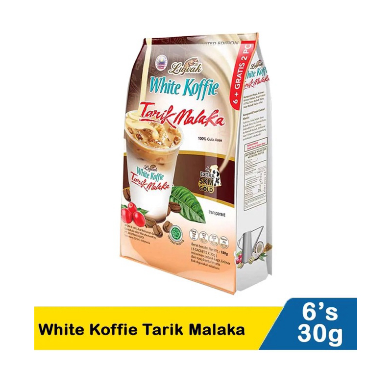 

Luwak White Coffee Tarik Malaka 6 x 30 g