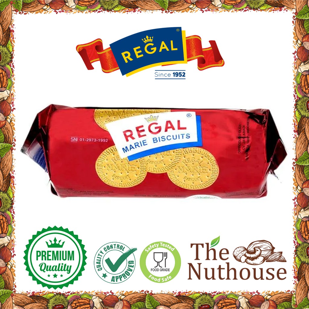 

MARIE REGAL Kue Biskuit 250gr Standard Edition [HALAL]