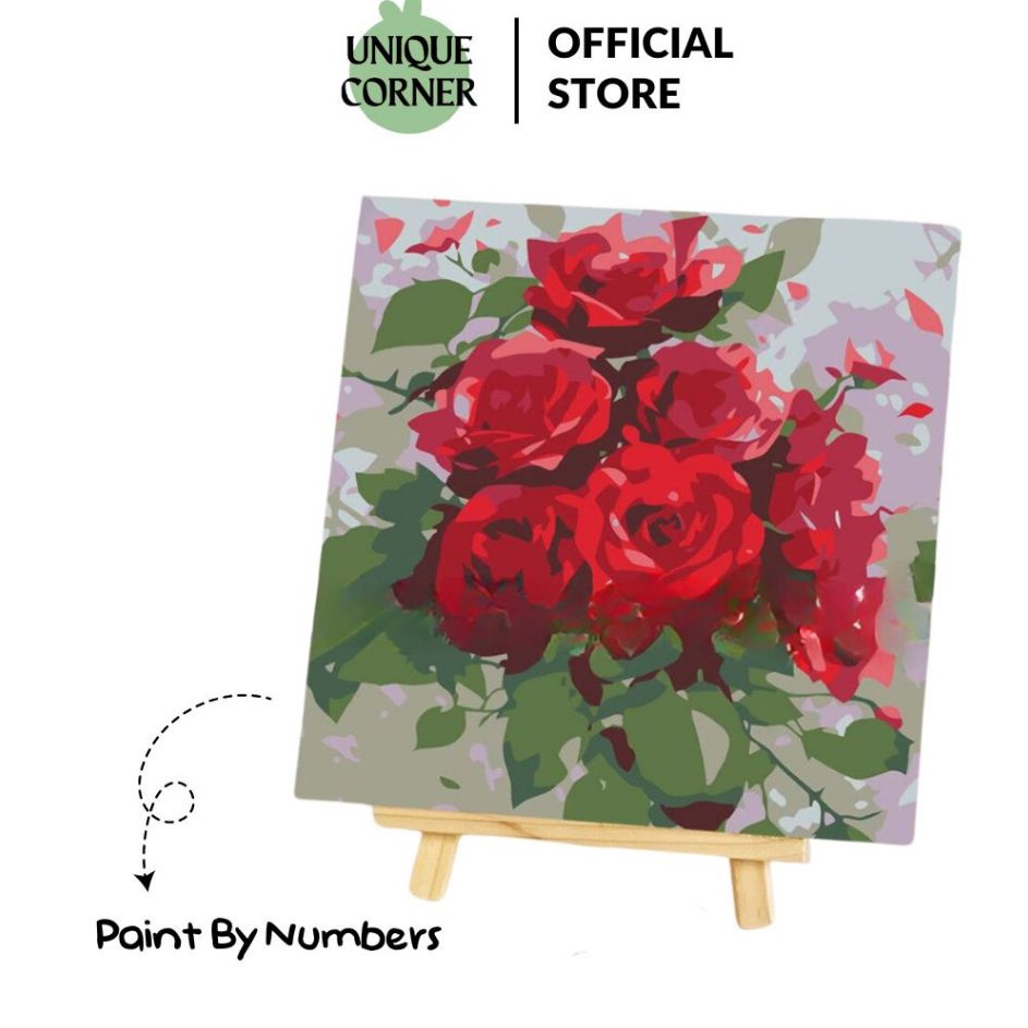 

Dijamin Hemat UQ Paket Melukis Paint By Numbers Kit Anak Kanvas Gambar Colouring Belajar Mewarnai STY754