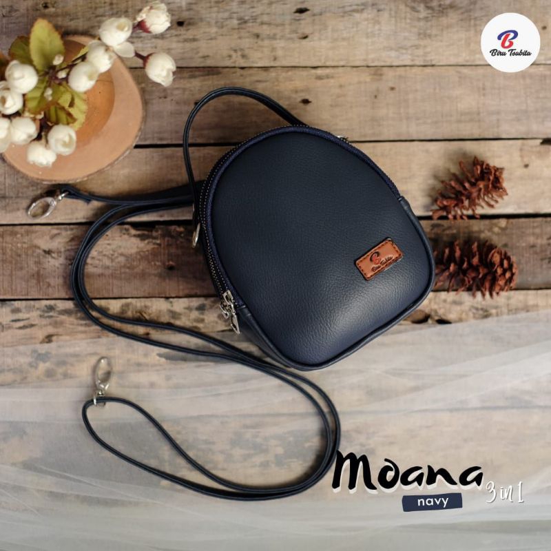 Biru Tsabita Moana Bag Tas Punggung / Selempang  Mini