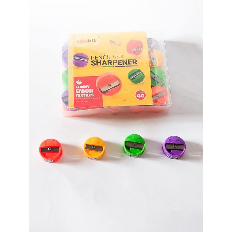 

Rautan pensil hati anak karakter isi 24 pcs