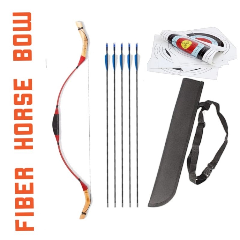 panah horse bow fiber anak SD SMP