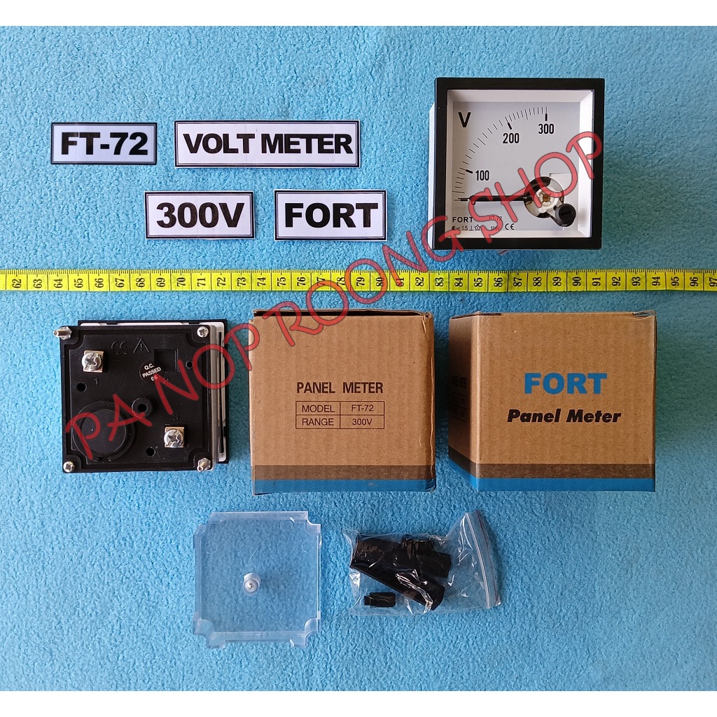 VOLT METER 300V & 500V FT-72 fort