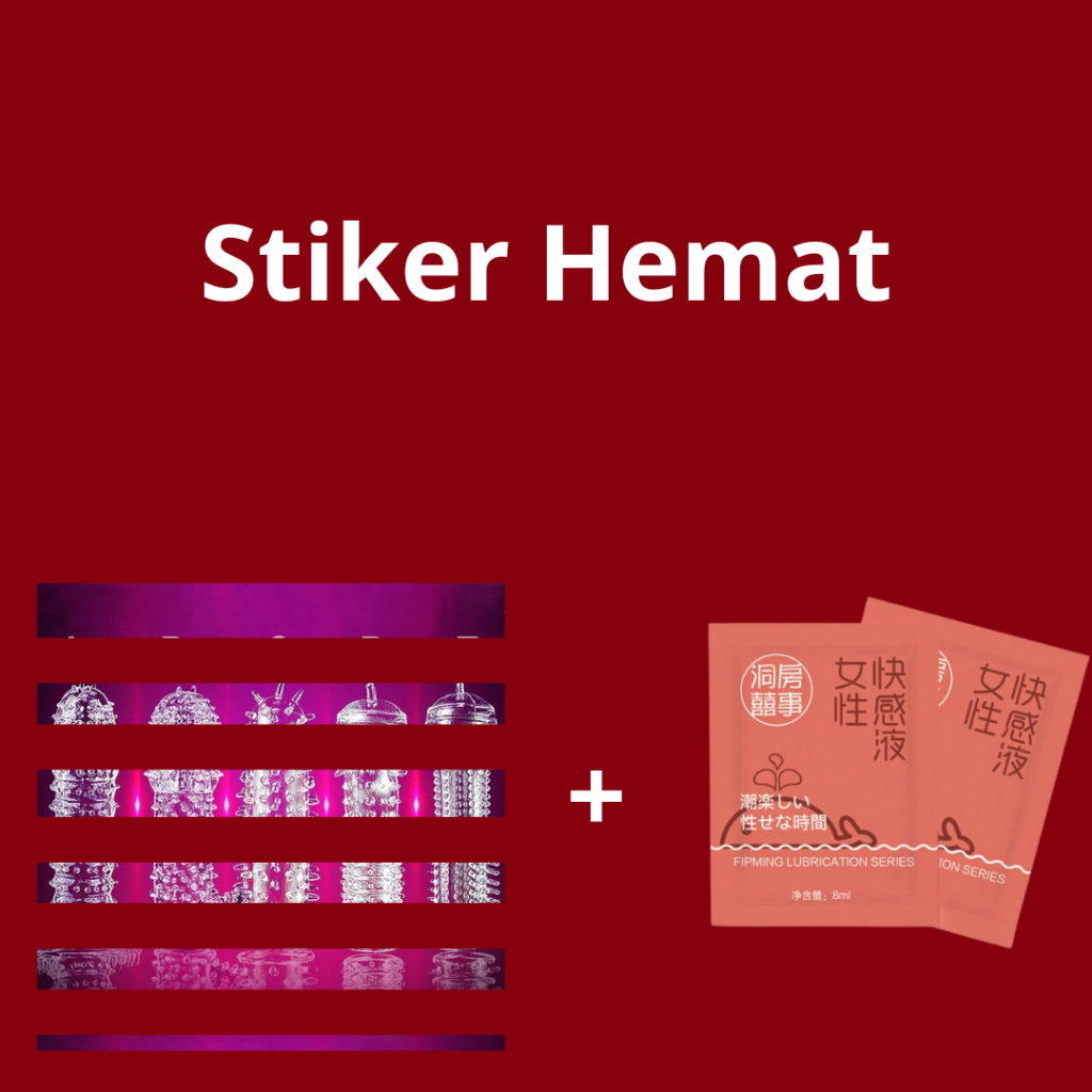 

paket stiker hemat + perekat