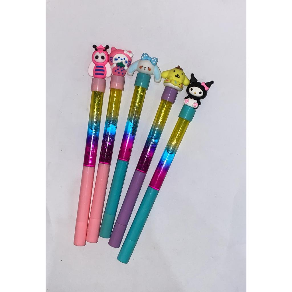 

PEN GLITTER SANRIO KUROMI ISI 5 PCS 01912 BOLPEN PENA PULPEN