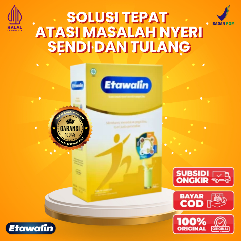 

Etawalin Susu Kambing Etawa Original 1 Box - Susu Solusi Ampuh Atasi Masalah Nyeri Sendi, Asam Urat dan Nyeri Tulang