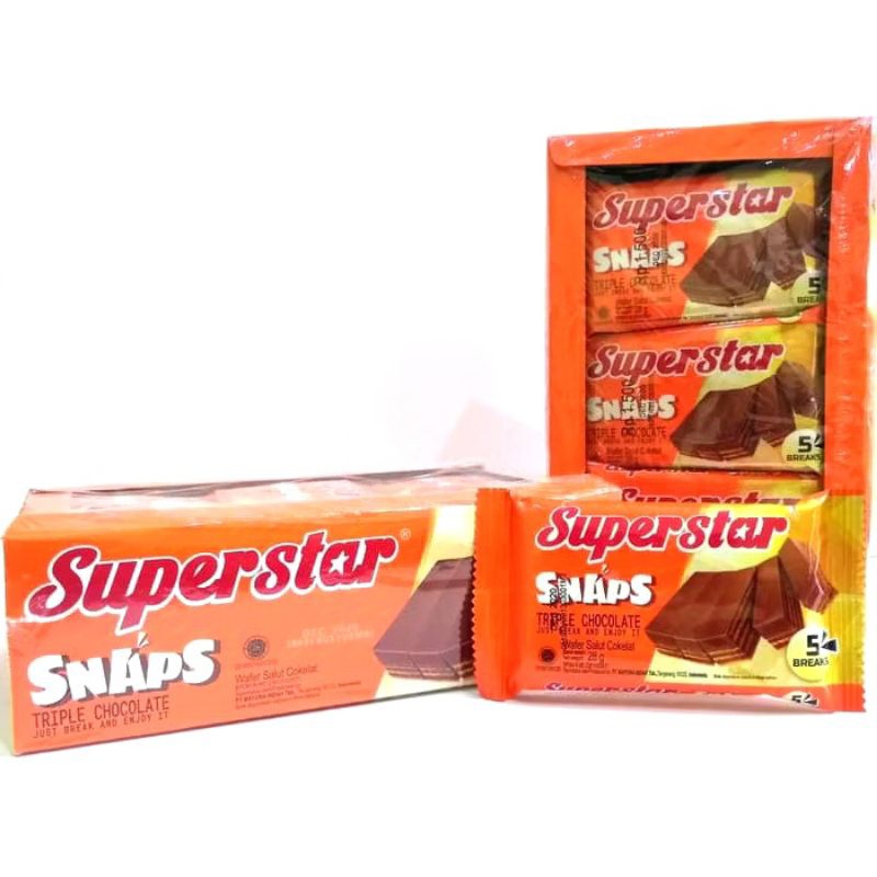 

Snaps Superstar Cokelat 5Breaks perbox 336gr