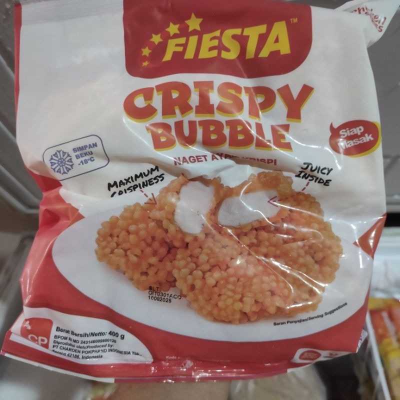 

fiesta nugget crispy bubble 400 gram