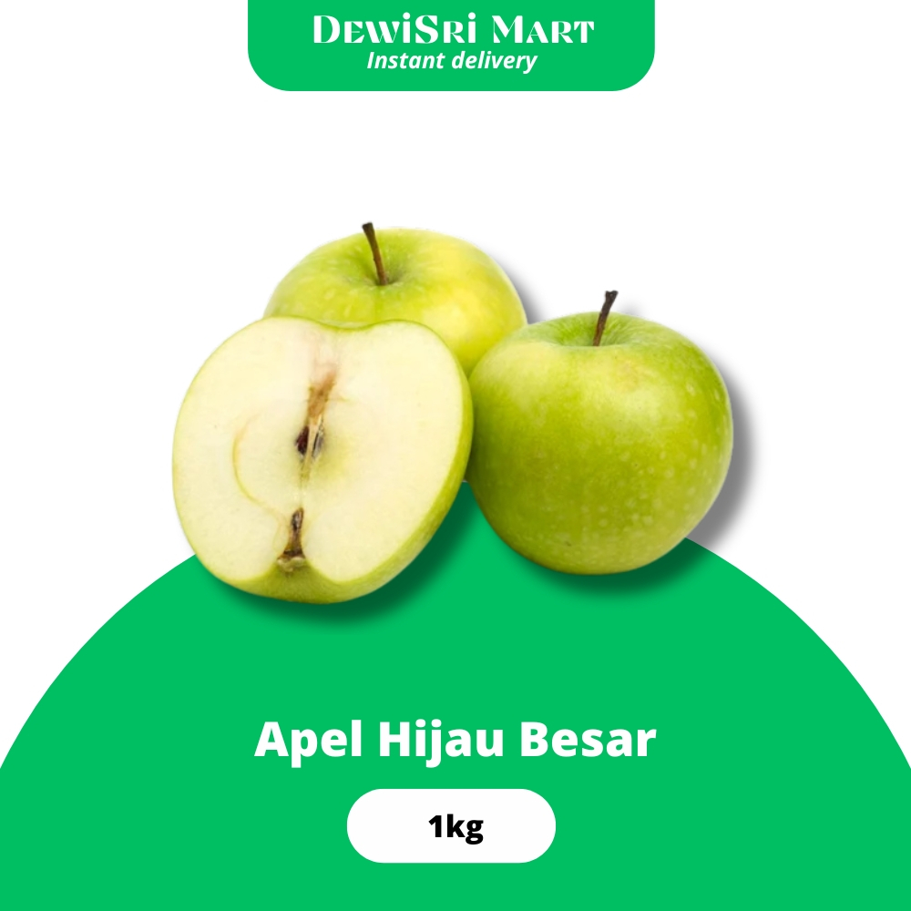 

Buah Apel Hijau Besar 1kg - Dewi Sri Mart