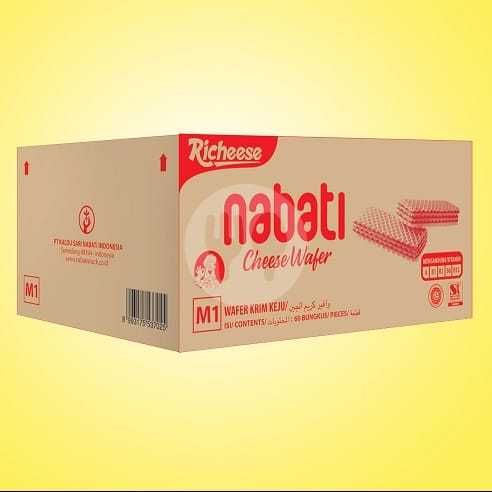 

NABATI WAFER UKURAN 50g HARGA SATUAN-KARTON-GROSIR