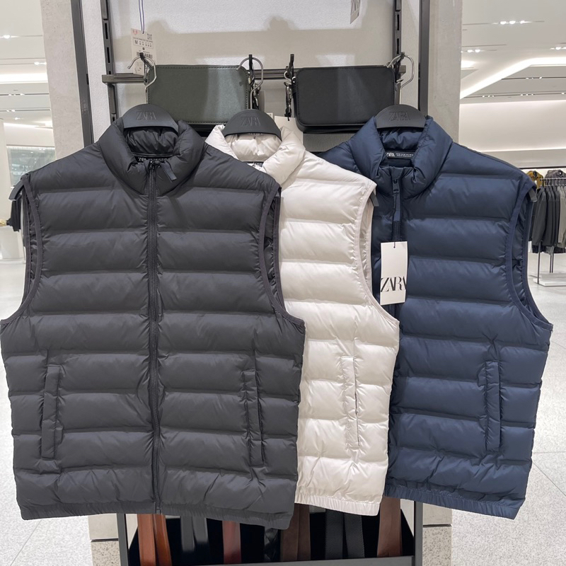 Vest Rompi Puffer ZARA MEN Jastip (jasa titip)