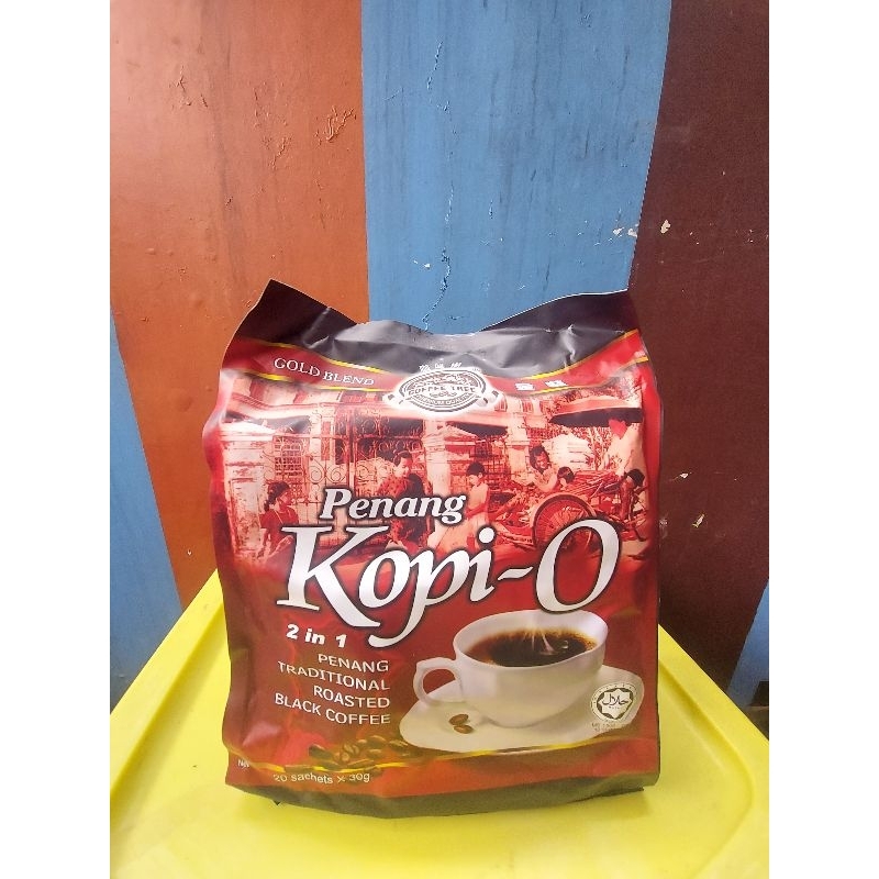 

Coffee Tree Penang Kopi O 2in1 (20 x 30gr) Traditional Roasted Black Coffee