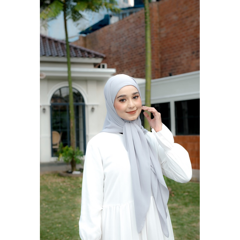 Hijab Segiempat Instan 2 Layer + Inner Arabian Look