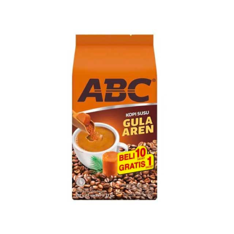 

Kopi ABC Susu Gula Aren isi 10 saset