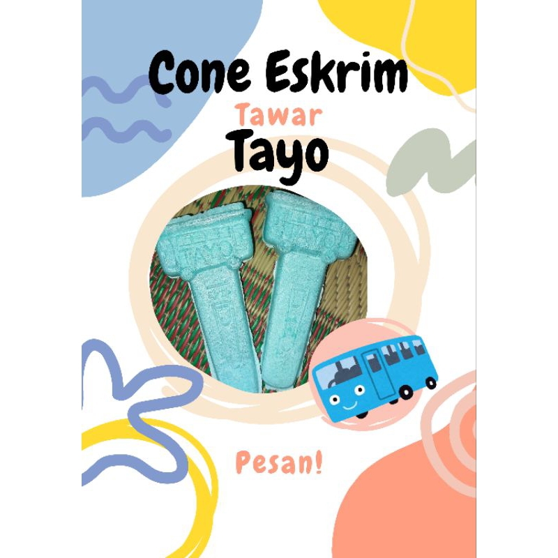 

Cone ice cream Tayo grosir 10bal isi 5000pcs harga grosir termurah