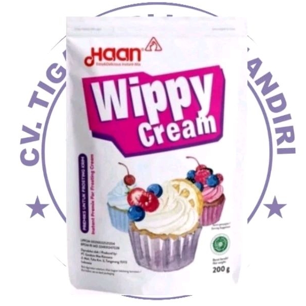 

HAAN WHIPPY CREAM ST POUCH 200GRAM