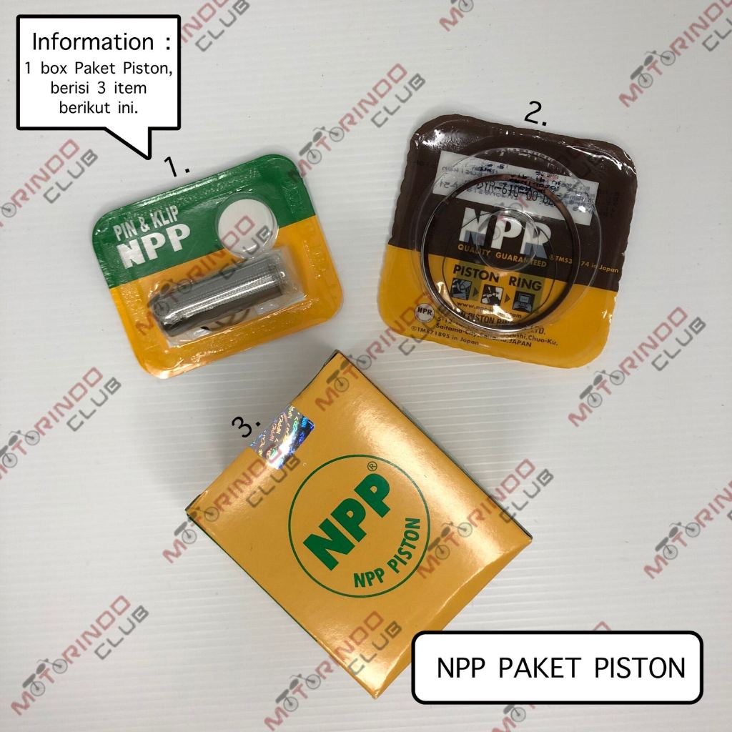 Piston Kit Jupiter MX - NPP Paket Piston