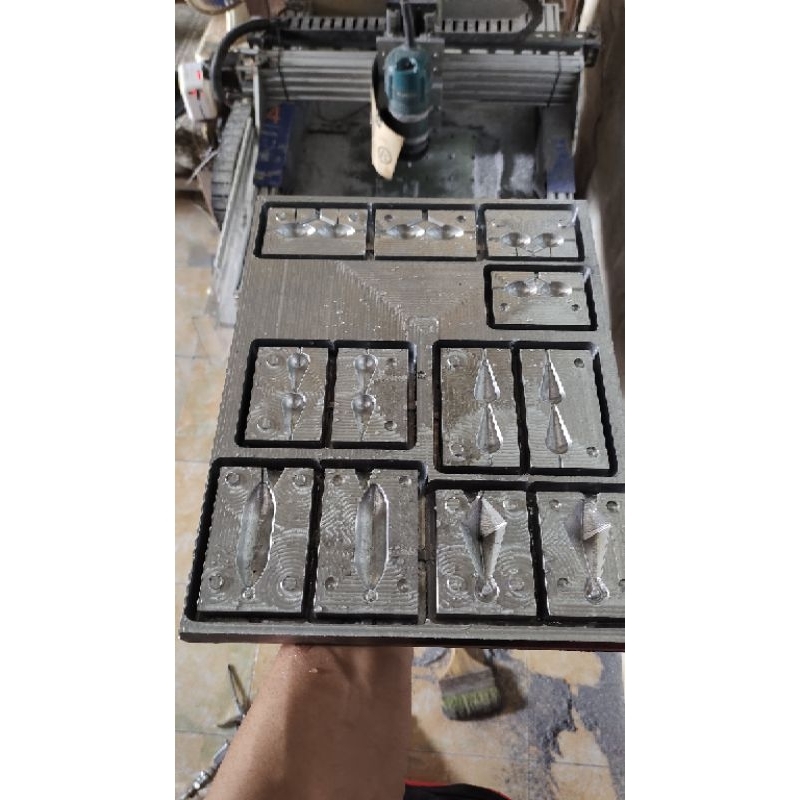 CETAKAN TIMAH CNC CUSTOM