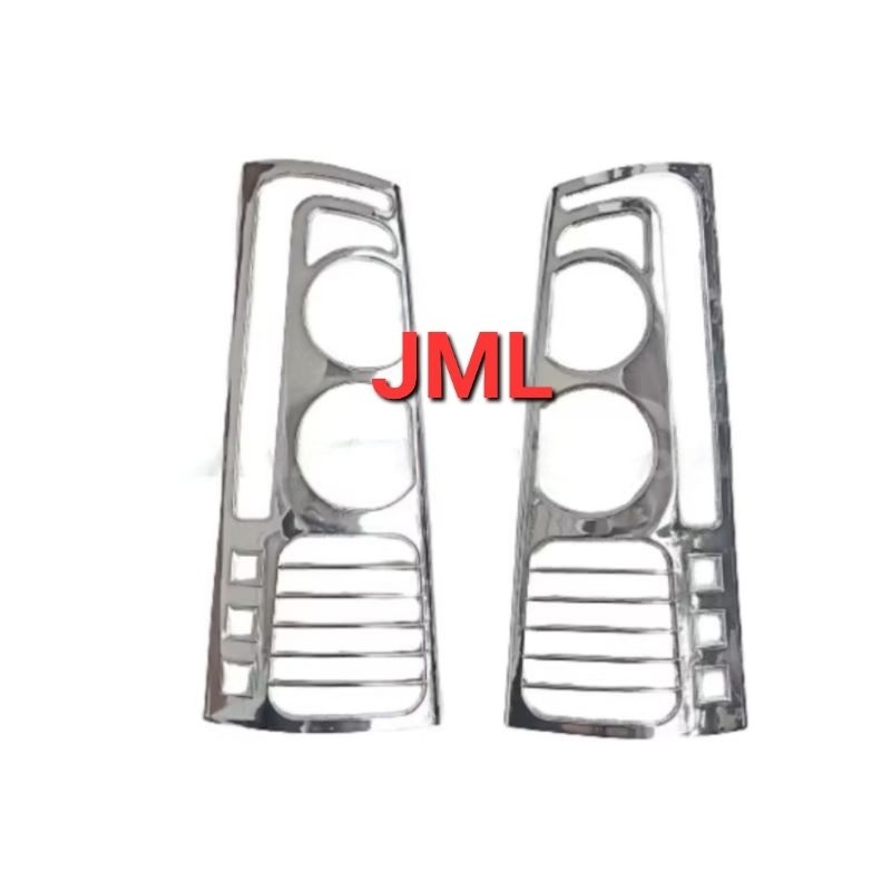 Garnish list lampu belakang chrome  AVANZA XENIA LAMA 2004 - 2007.