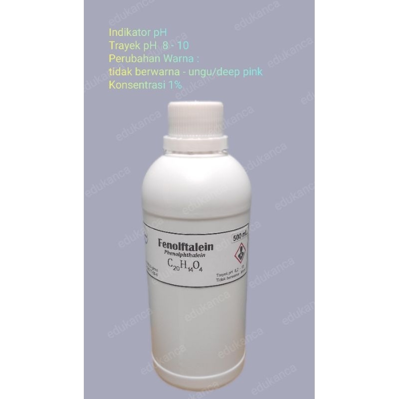 Fenolftalein Phenolphtalein 1% 500 ml