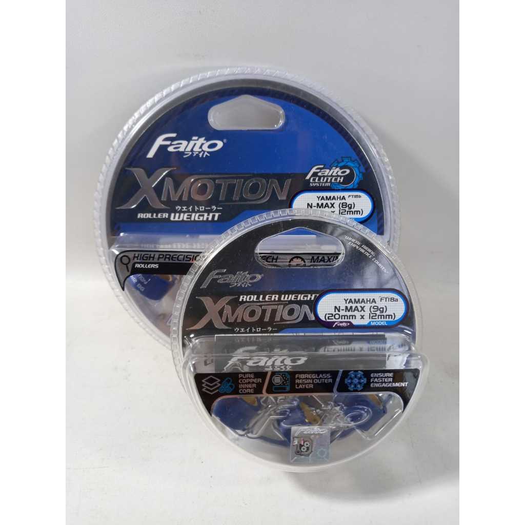 ROLLER RACING N MAX XEON MERK FAITO XMOTION ROLLER N MAX ROLLER XEON MIO M3 MIO GT 125 CC FAITO X-MO