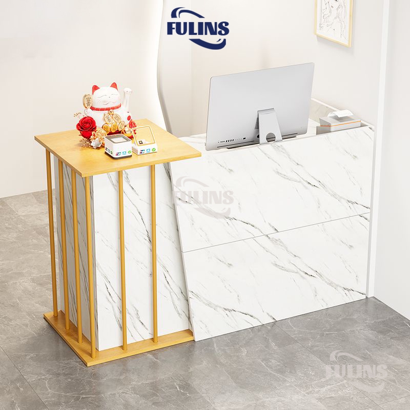 ⭐Garansi 3 tahun⭐Meja Kasir Meja Resepsionis Meja Kasir Kecil Meja Front Desk Meja Toko ly