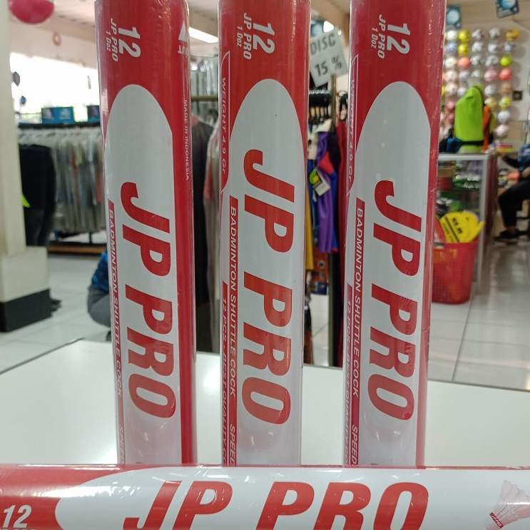 COCK KOK JP PRO | JAYA PRO MERAH PUTIH SHUTTLE COCK JP MERAH PUTIH ORIGINAL
