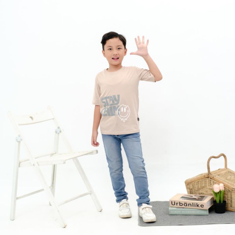 LITTE ZOLAQU  - kaos anak BAGGY SIZE Unisex _ 0 - 6 tahun Matterial cotton combed 30s