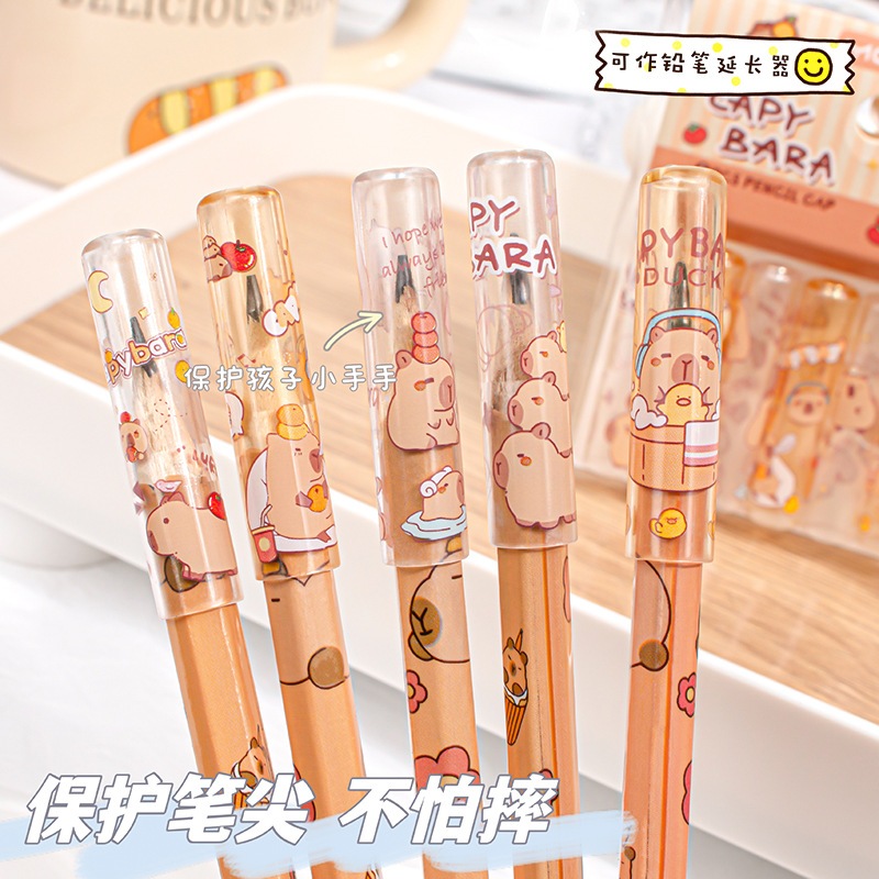 

Penutup Pensil Capybara Tutup Pensil Cover Pensil Pelindung Pensil Capybara MOMO071