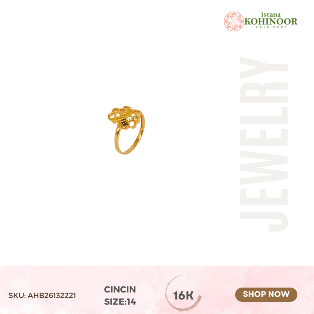 KOHINOOR RING GOLD CINCIN EMAS YELLOW GOLD