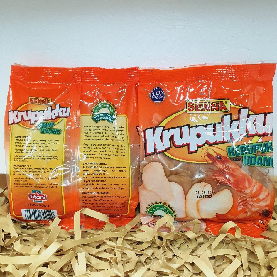 

Senna Krupukku Rasa Udang/Krupuk Udang 200gr | Senna Krupukku Krupuk Udang 200gr