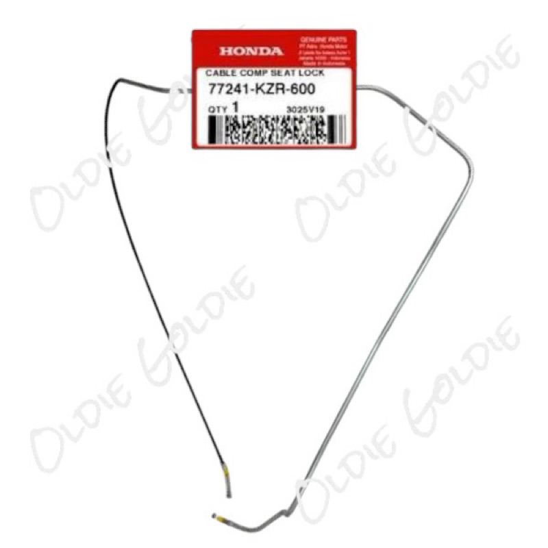 77241-KZR-600 Kabel Kunci Jok Cable Comp Seat Lock Vario Techno 125 FI CBS ISS