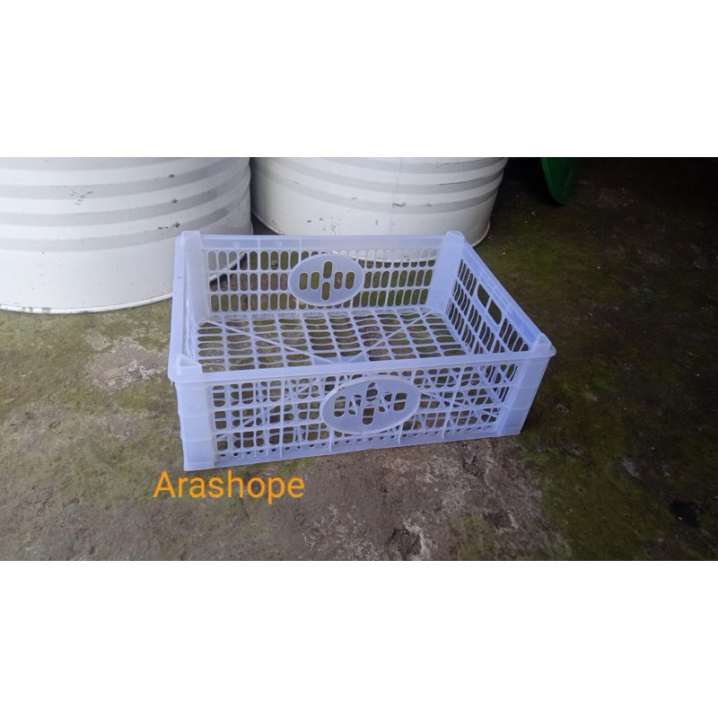 keranjang plastik bekas buah bekas termurah