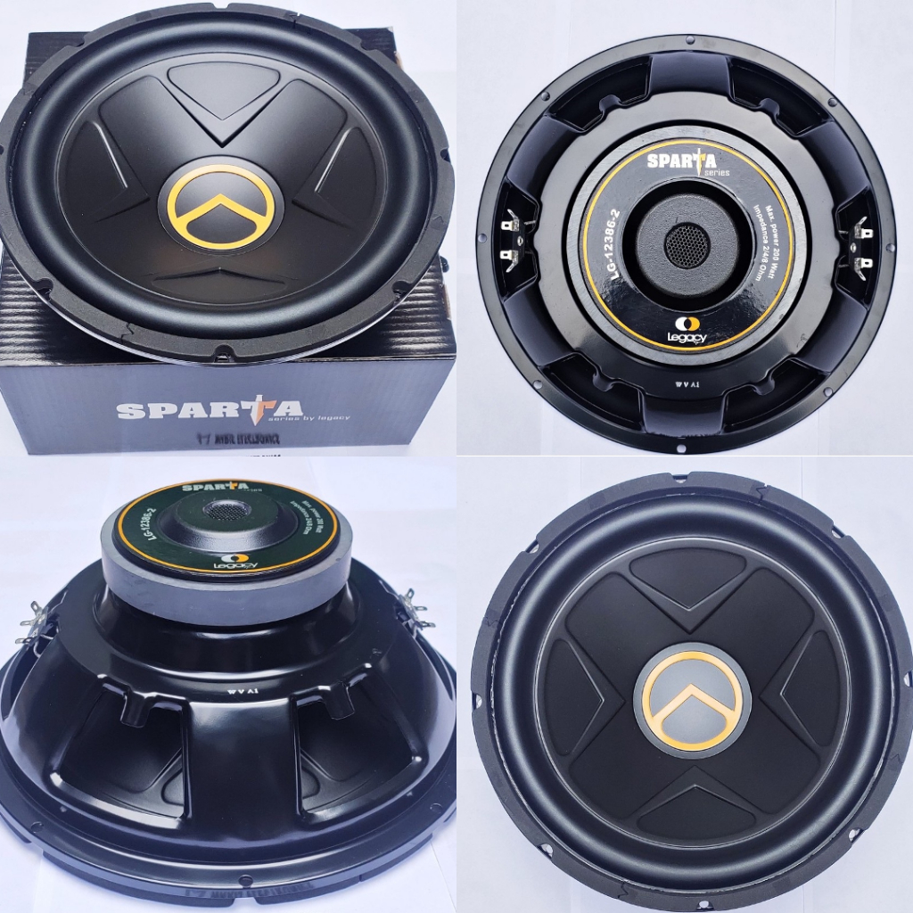 Speaker Subwoofer 12 Inch Legacy Sparta LG 12386-2 200W Double Coil / Speaker Legacy 12" LG 123862