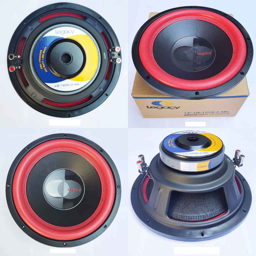 Speaker Subwoofer 12 Inch Legacy LG1295-2 Speaker Legacy Subwoofer 12" LG 1295-2 Legacy 12 Inch 12"