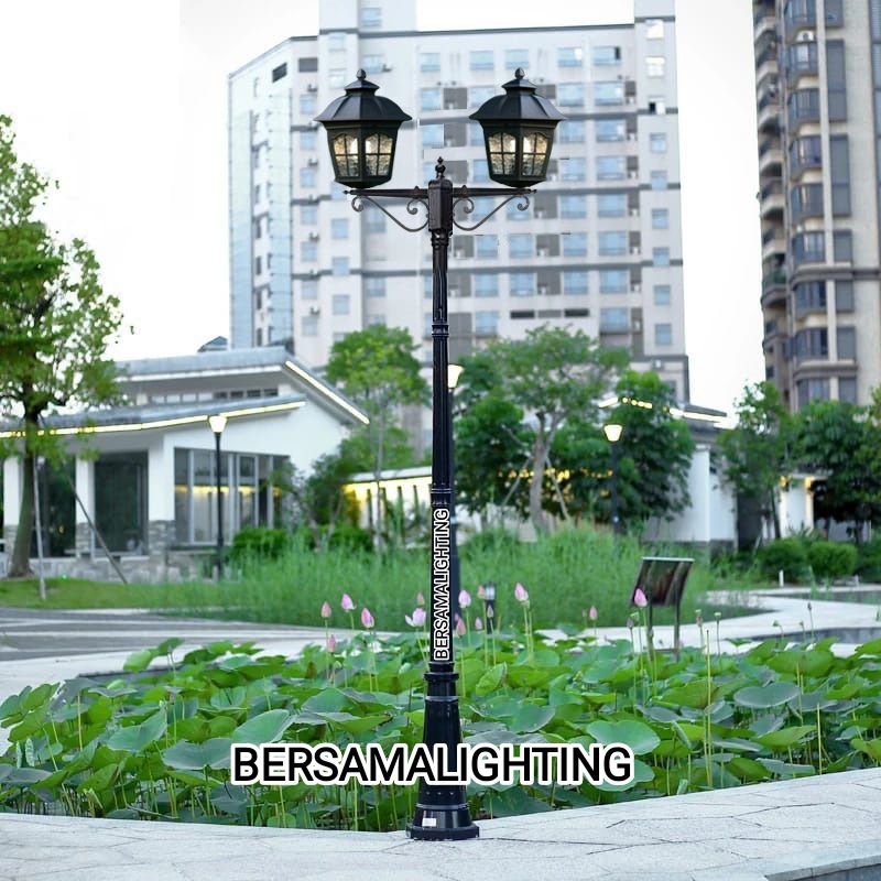 ⭐GARANSI⭐LAMPU TAMAN LAMPU TIANG PENERANGAN HALAMAN RUMAH B3206