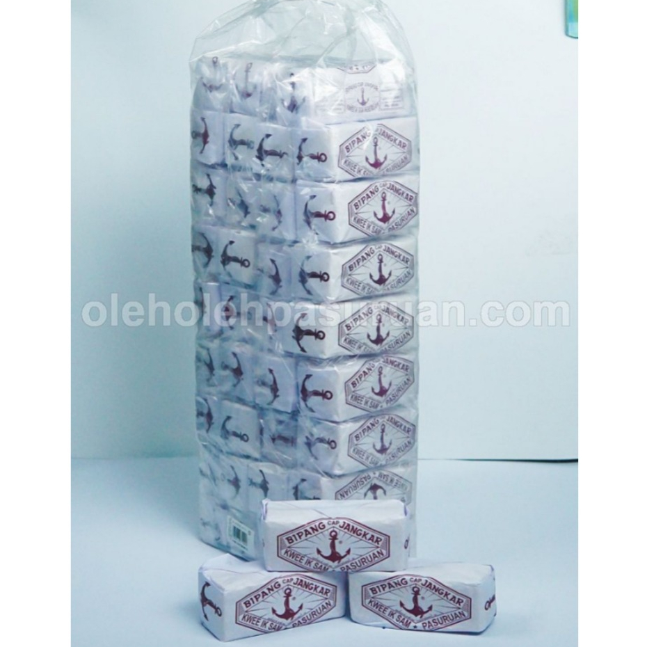 

BIPANG/JIPANG/ PUFF RICE JANGKAR PASURUAN DB (Djangkar Biru) RASA ORIGINAL ATAU VANILLA 1 BAL ISI 35 PACK